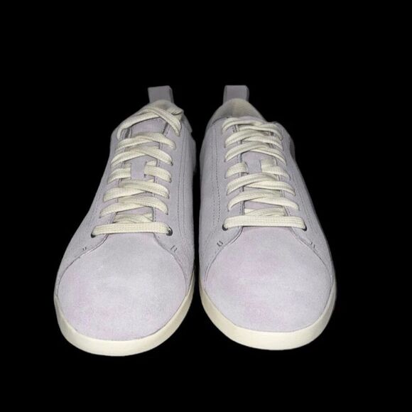 Cole Haan Carly Suede Low Top Sneakers, Lilac Suede - Picture 2 of 4